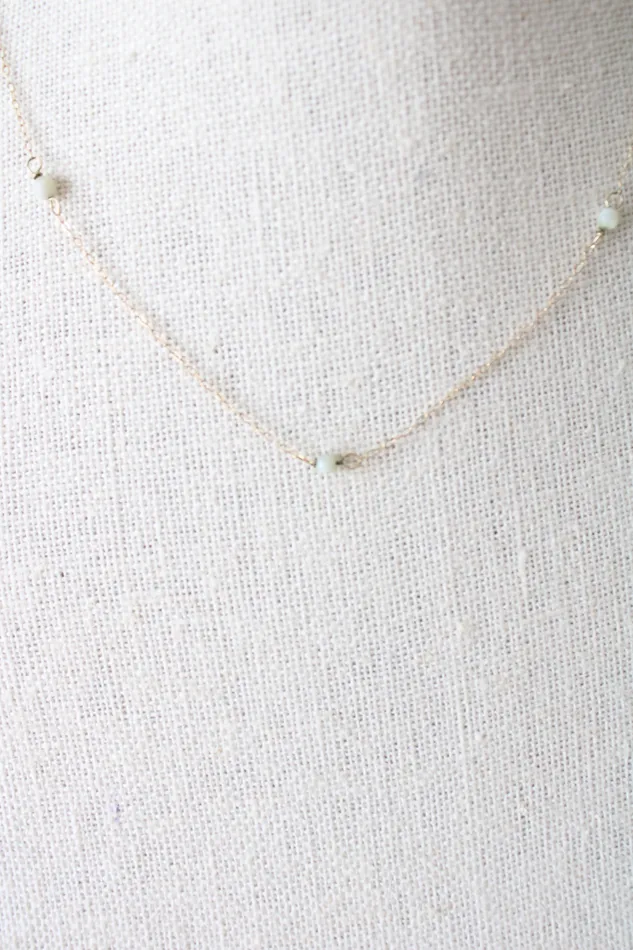 Jubilee Thrift Necklaces 14KT Yellow Gold Pearl Chain Necklace