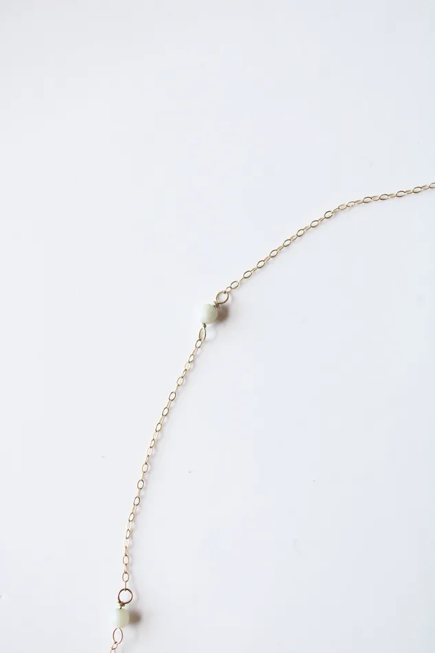 Jubilee Thrift Necklaces 14KT Yellow Gold Pearl Chain Necklace