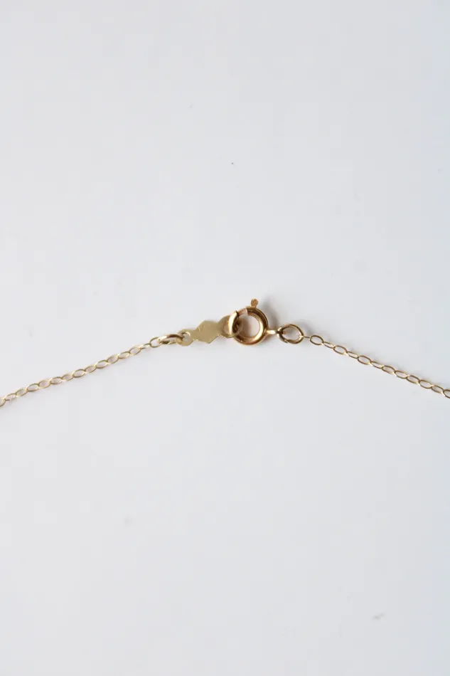 Jubilee Thrift Necklaces 14KT Yellow Gold Pearl Chain Necklace
