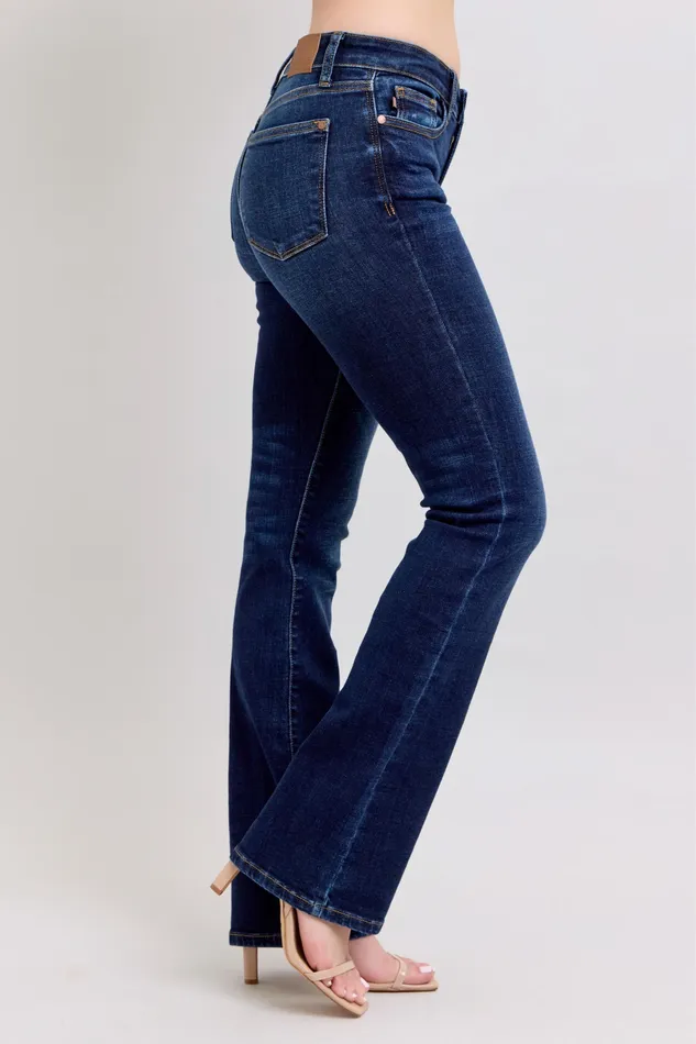 JUDY BLUE Rings JUDY BLUE DARK WASH BOOTCUT JEAN DARK STONE