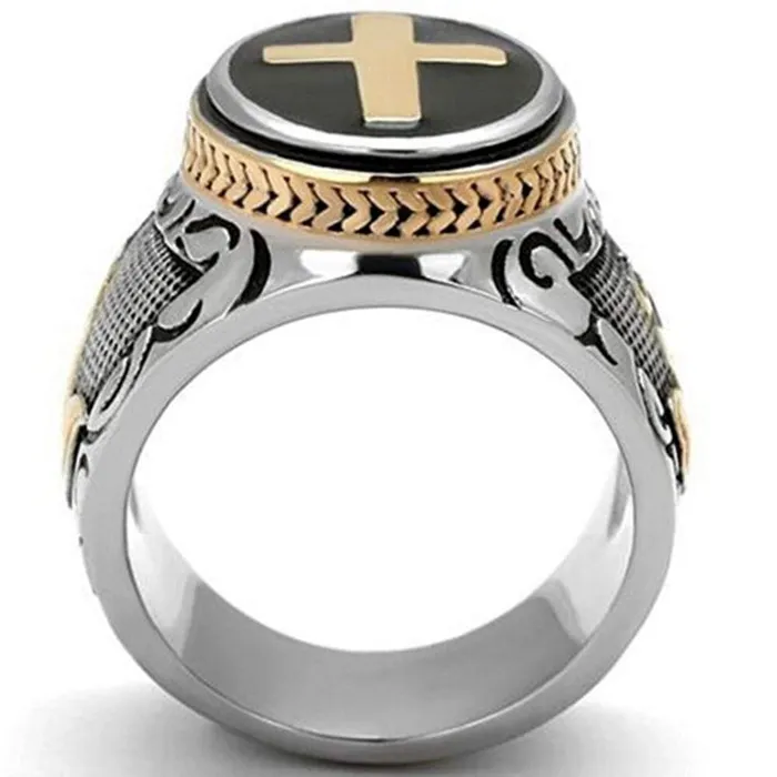 Lords Guidance Christian Ring br Holy Cross Signet Ring Rings