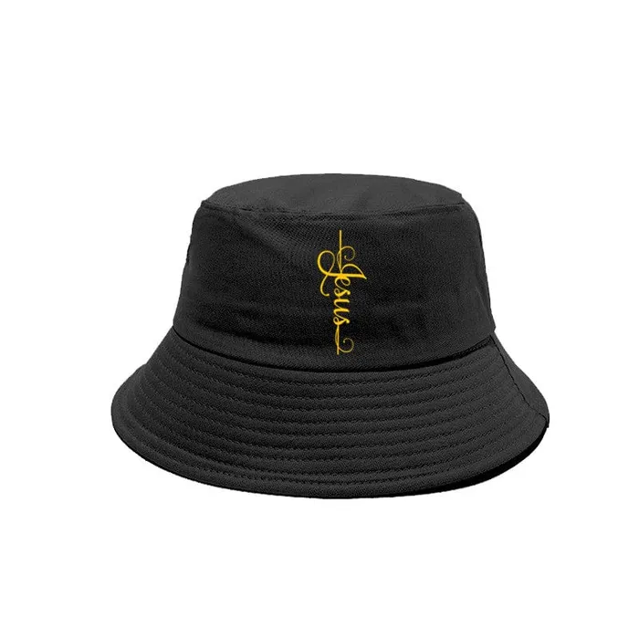 Lords Guidance Necklaces Jesus Cross Bucket Hat