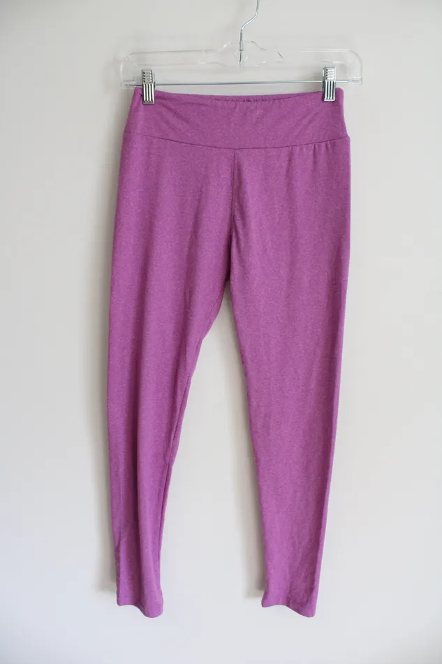 LuLaRoe Purple Pink Leggings One Size LuLaRoe Earrings