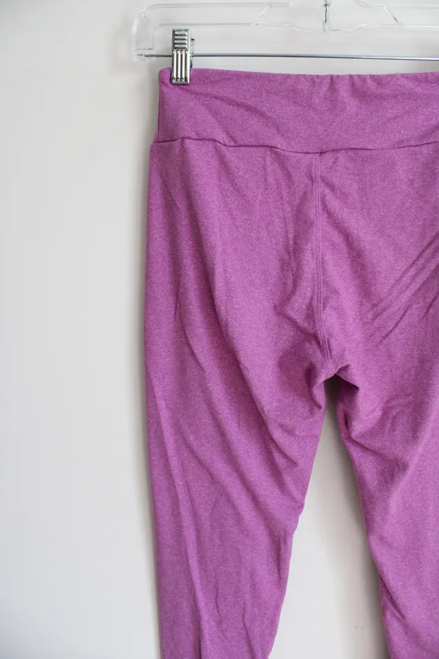 LuLaRoe Purple Pink Leggings One Size LuLaRoe Earrings