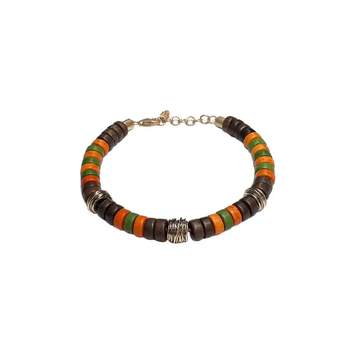 Mahogany Beaded Bracelet Kismet By Milka Bracelets