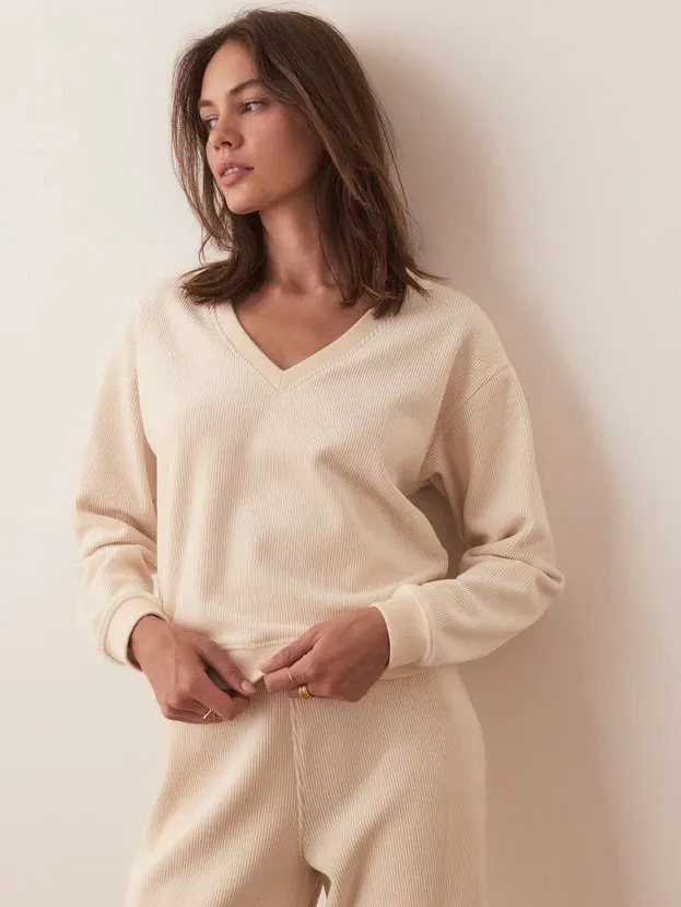 Marine Layer Velour Sweatshirt Marine Layer Inc Earrings