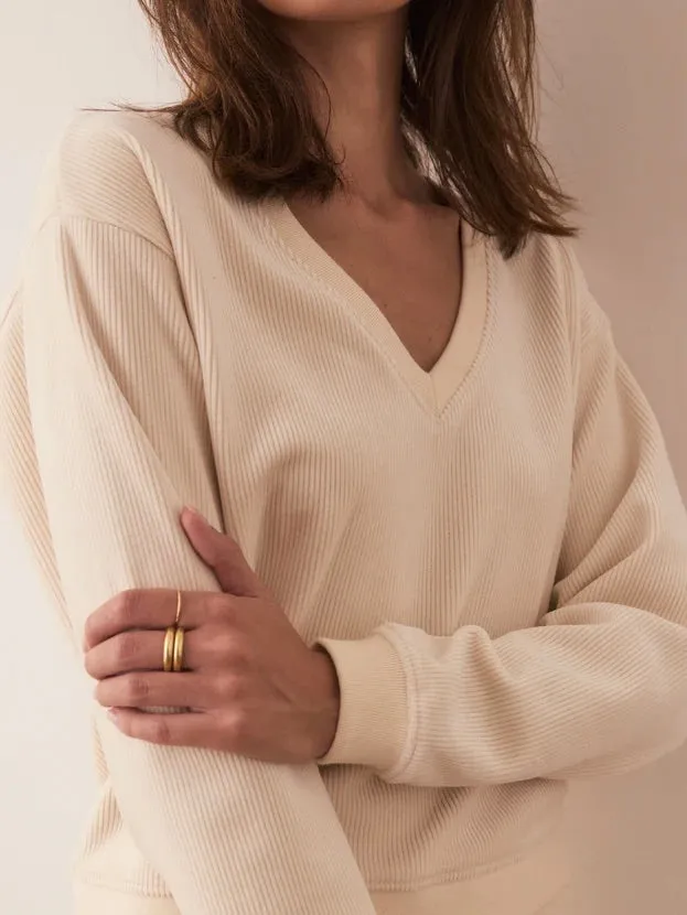 Marine Layer Velour Sweatshirt Marine Layer Inc Earrings
