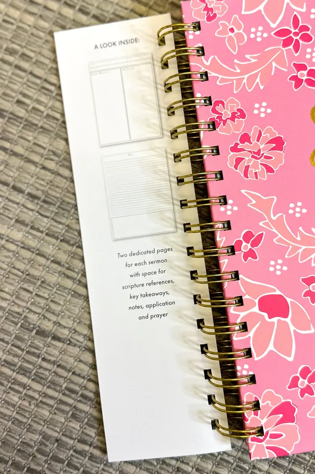 Mary Square Earrings Sermon Notes Journal Riviera Blossoms