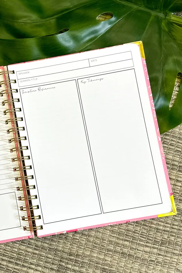Mary Square Earrings Sermon Notes Journal Riviera Blossoms