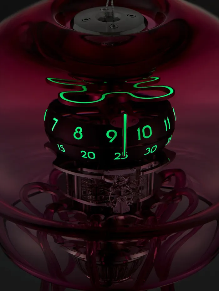 MBF and LEpee 1839 Medusa Green Clock MBF Necklaces