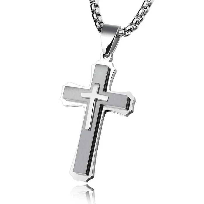Mens Christian Necklace br Salvation Lords Guidance Necklaces