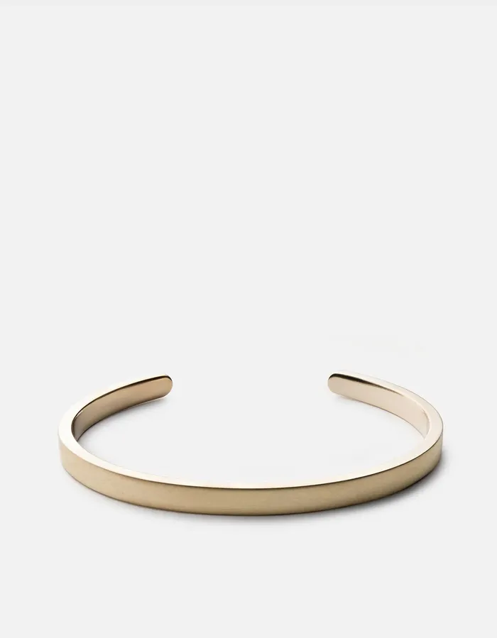 Miansai Earrings Singular Cuff Matte Brass