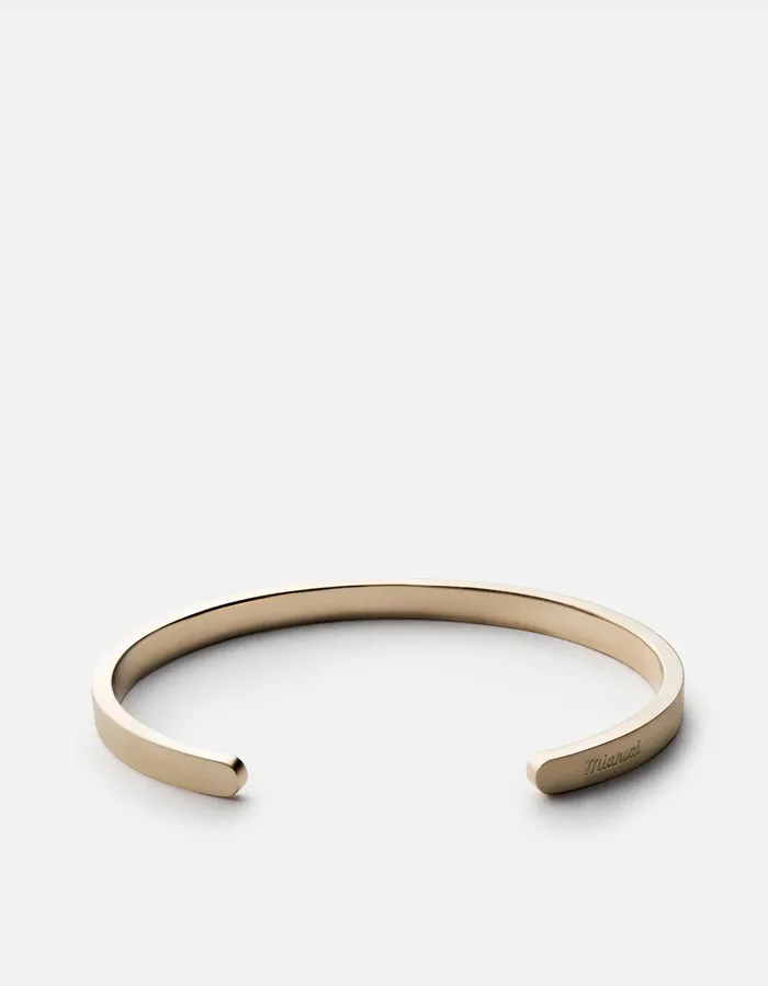 Miansai Earrings Singular Cuff Matte Brass Miansai Earrings Singular Cuff Matte Brass