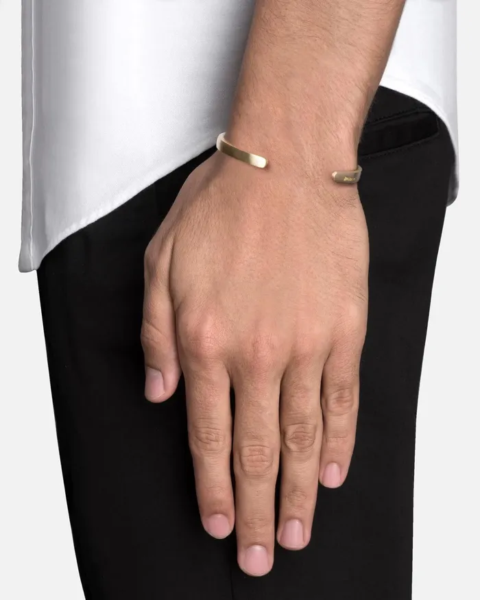 Miansai Earrings Singular Cuff Matte Brass Miansai Earrings Singular Cuff Matte Brass