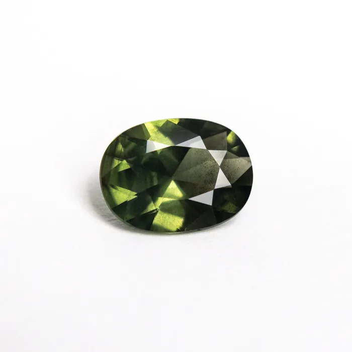 Misfit Gems Rings Green Brilliant Sapphire 128ct Oval