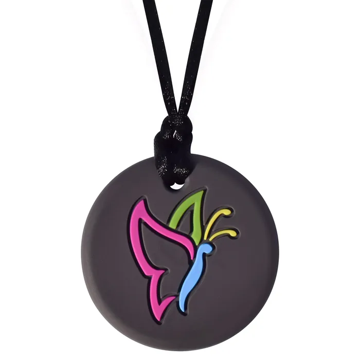 Munchables Earrings Butterfly Outline Chewelry