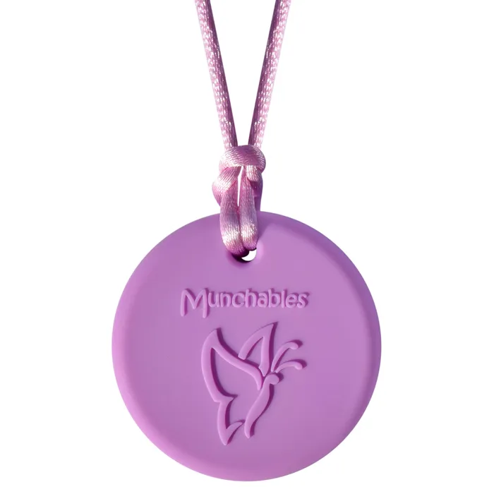 Munchables Earrings Butterfly Outline Chewelry