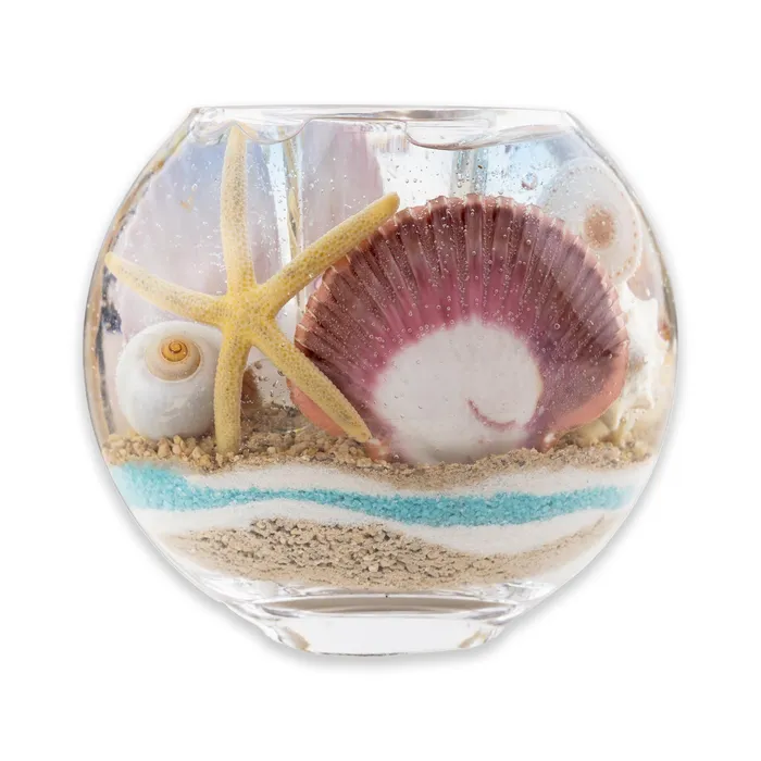 Necklaces Aroma by K Kuu Hawaii Oval Ocean Gel Candle Holder AROMA