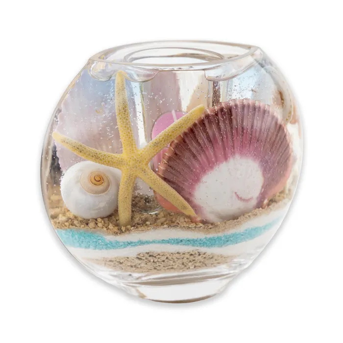 Necklaces Aroma by K Kuu Hawaii Oval Ocean Gel Candle Holder AROMA