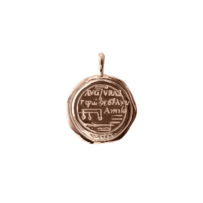 Necklaces COMMON ERA Aquarius Alchemical Zodiac Pendant