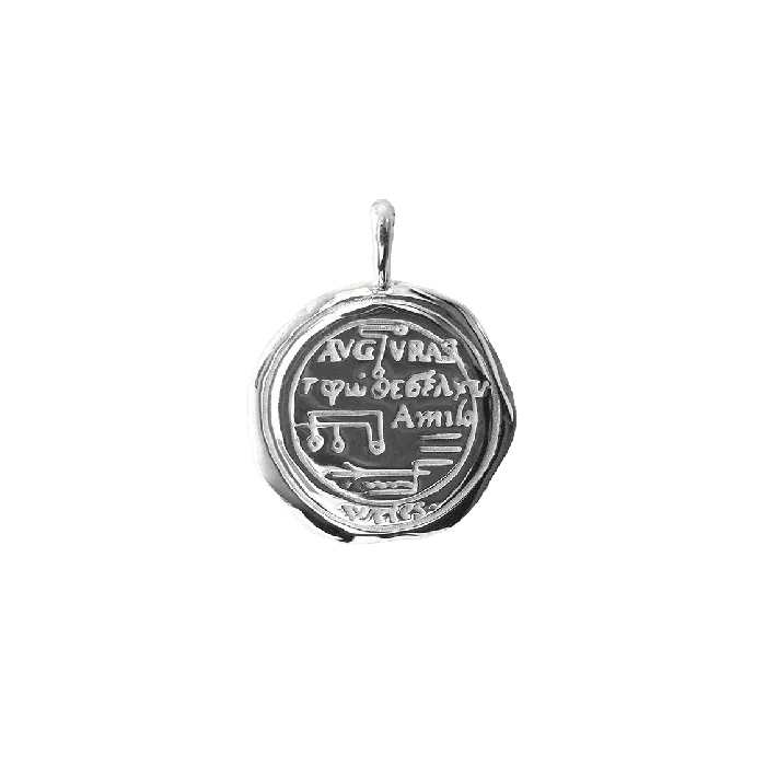 Necklaces COMMON ERA Aquarius Alchemical Zodiac Pendant