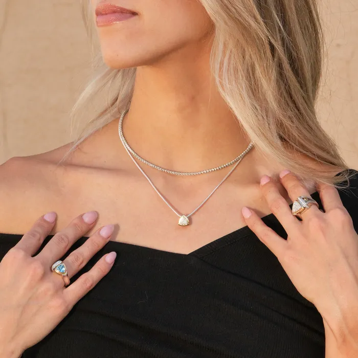 Necklaces John Atencio Arrivo Diamond Pendant Necklace Necklaces John Atencio Arrivo Diamond Pendant Necklace