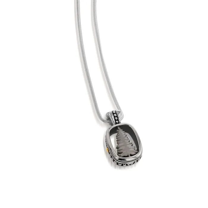 Necklaces John Atencio Blue Spruce Pendant Necklace