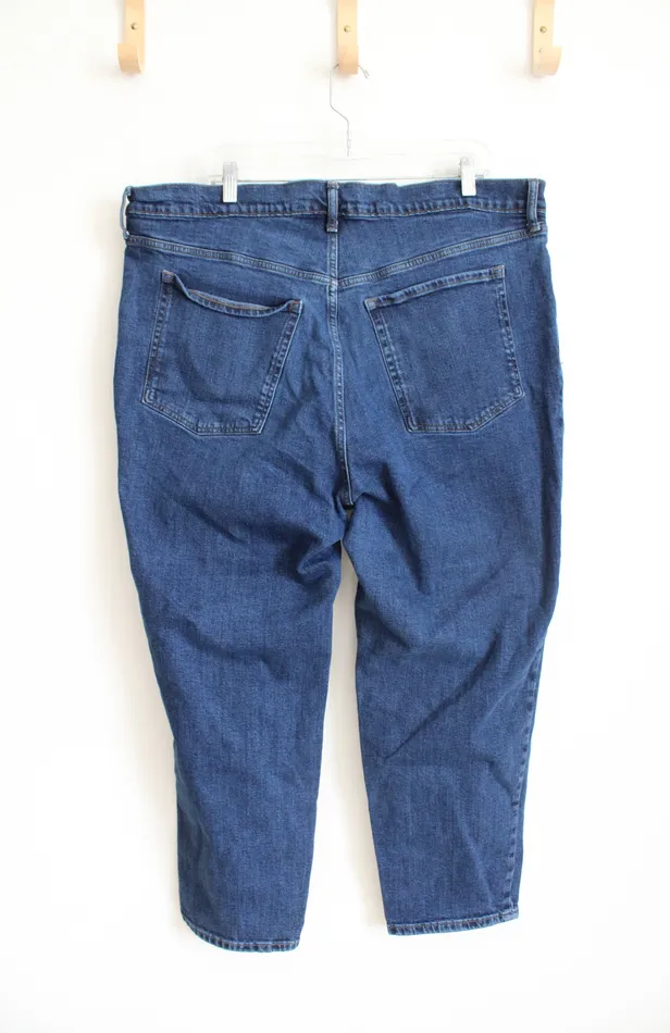 Old Navy Earrings Old Navy Extra High Rise SkyHi Straight Jeans 20