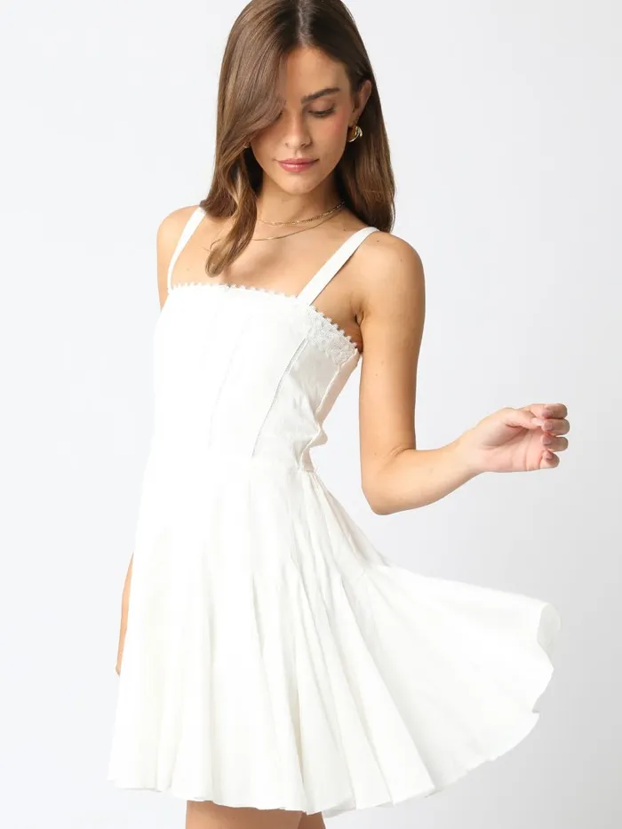 Olivaceous Earrings Pippa Dress