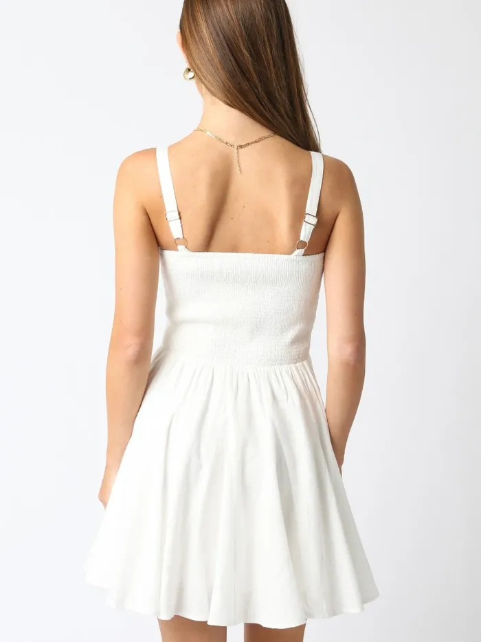 Olivaceous Earrings Pippa Dress