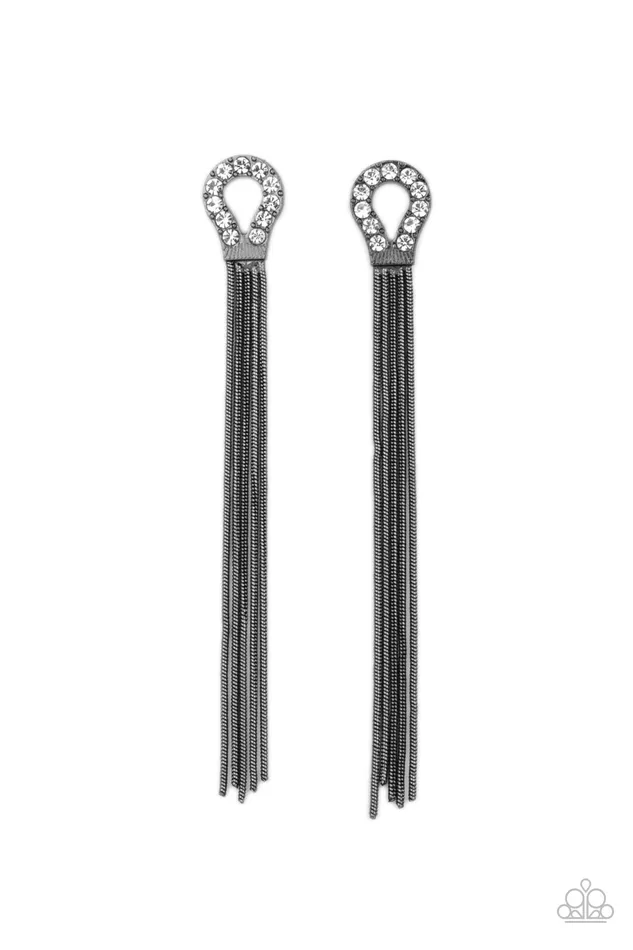 Paparazzi Accessories Dallas Debutante Black Rings