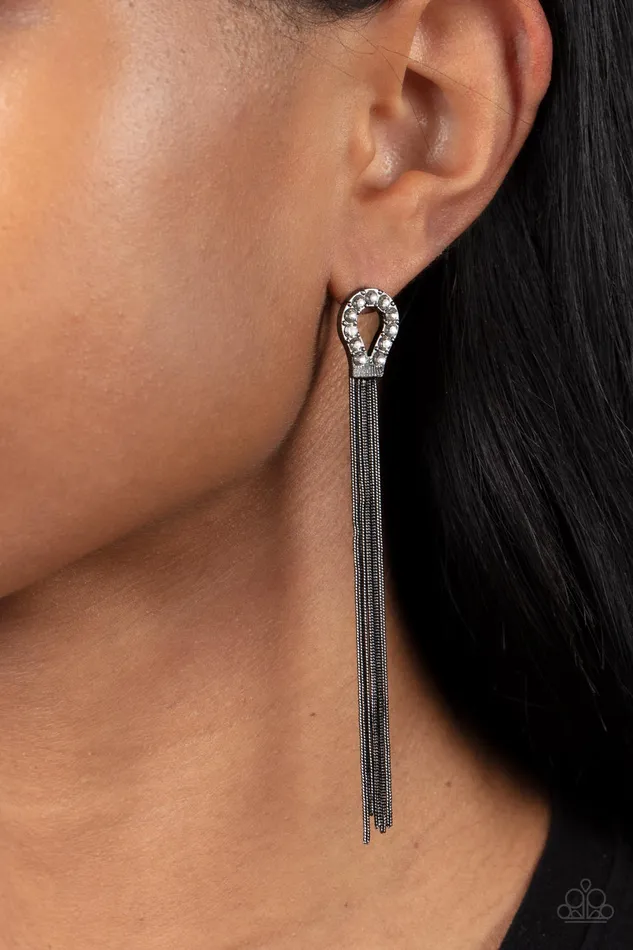 Paparazzi Accessories Dallas Debutante Black Rings