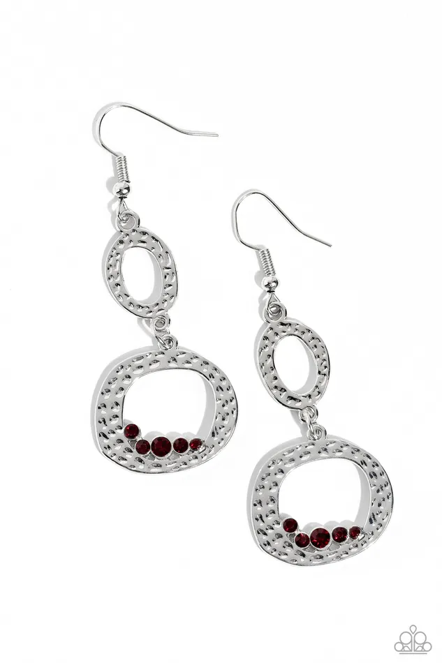 Paparazzi Accessories Earrings So Unexpected Red