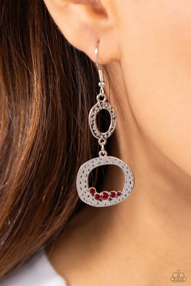 Paparazzi Accessories Earrings So Unexpected Red