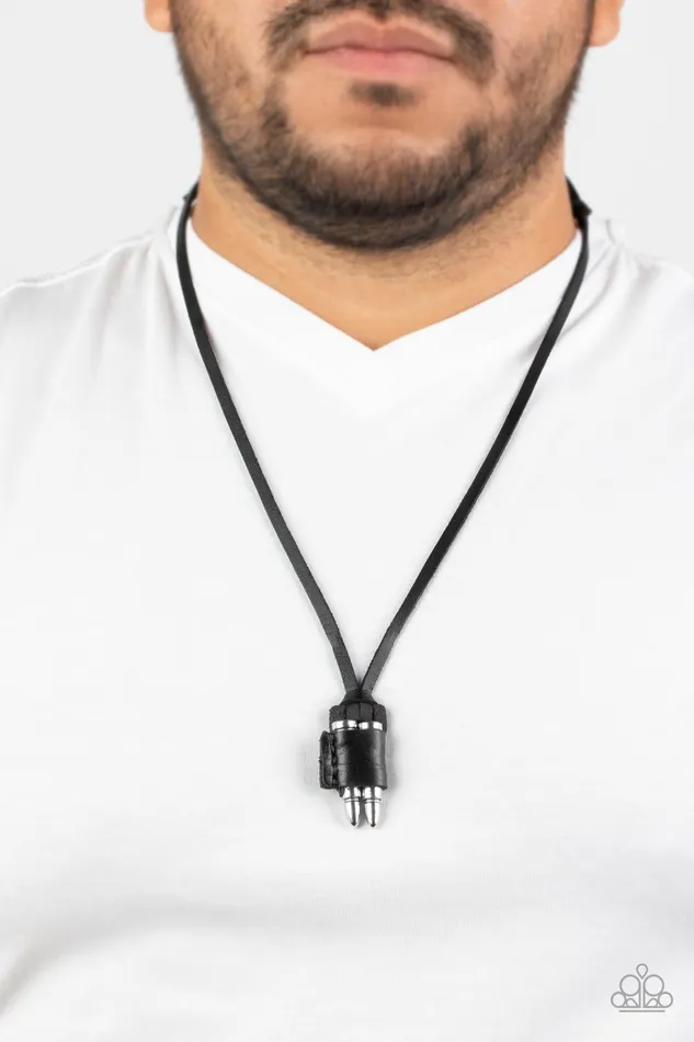 Paparazzi Accessories Necklaces On the Lookout Black