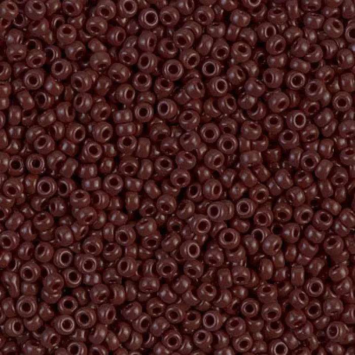 Peppy Beads Miyuki Seed Beads 80 Opaque Chocolate 0409 Earrings
