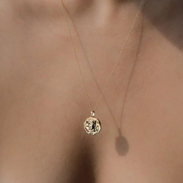 Persephone Molten Mini Medallion COMMON ERA Earrings