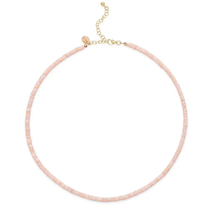 Pink Opal Beaded Necklace RACHEL LYNN CHICAGO Necklaces