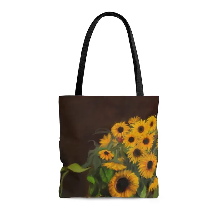Portraits by NC Tote Bag Bountiful Harvest with two different fall designs Rings