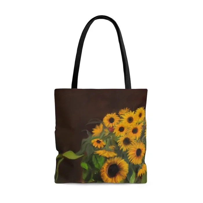 Portraits by NC Tote Bag Bountiful Harvest with two different fall designs Rings