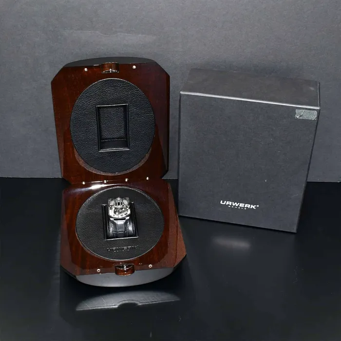 PreOwned Urwerk UR10305 Platinum Watch Urwerk Earrings