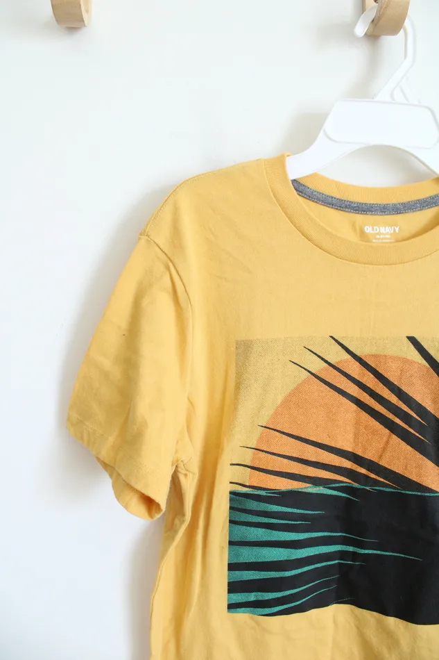 PreStyled Sets Old Navy Old Navy Mustard Gold Sunset Shirt Youth XL 1416