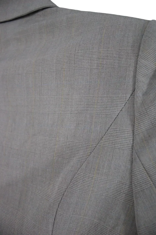 Rafaella Earrings NEW Rafaella 2 Way Stretch Novelty Windowpane Tan Jacket 10 Petite