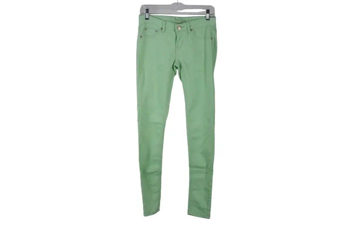 Reign Earrings Reign Green Skinny Jeans 5