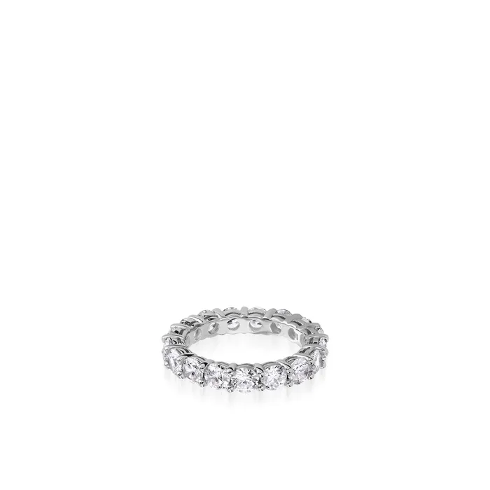 Rings 35Carat Round Lab Eternity Band John Atencio