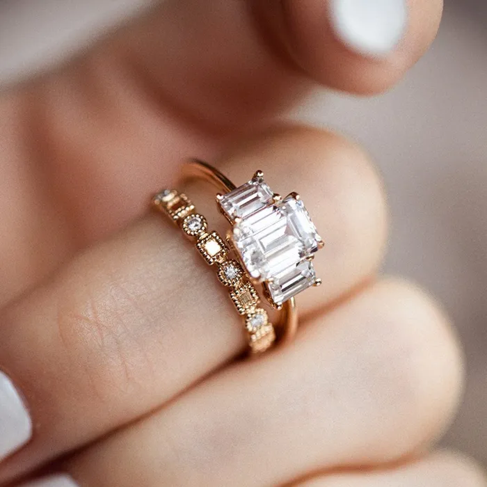 Rings Consider Bridal Holly Engagement Ring Earth Mined Side Diamonds