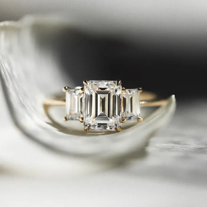 Rings Consider Bridal Holly Engagement Ring Earth Mined Side Diamonds