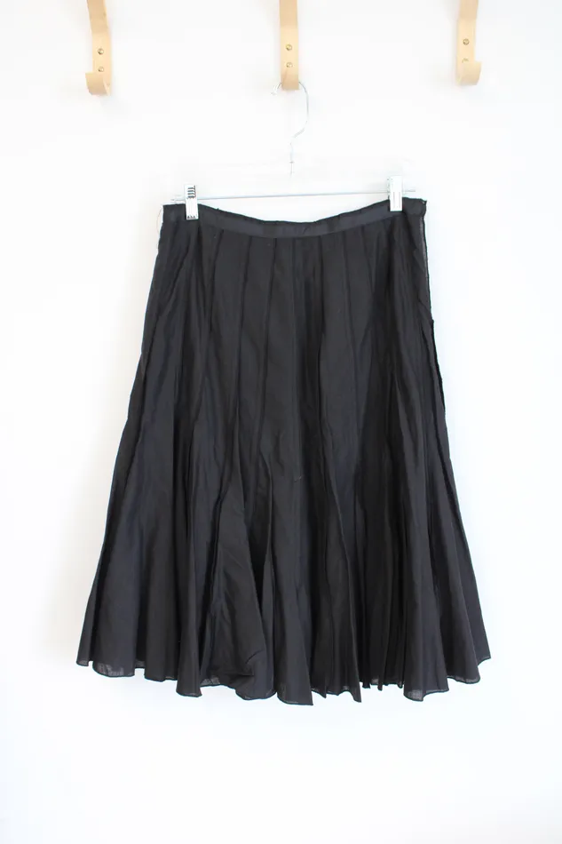 Rings Focus Focus Black Pleated Skirt 6