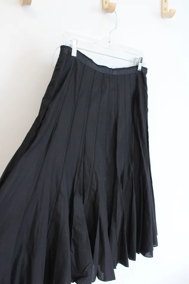 Rings Focus Focus Black Pleated Skirt 6
