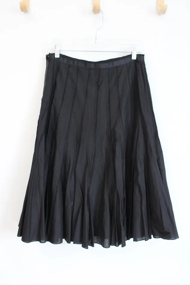 Rings Focus Focus Black Pleated Skirt 6